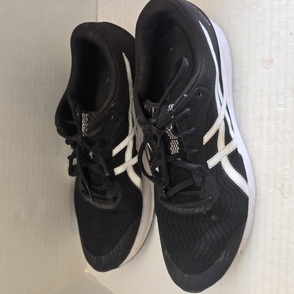 Black and White Running Shoes